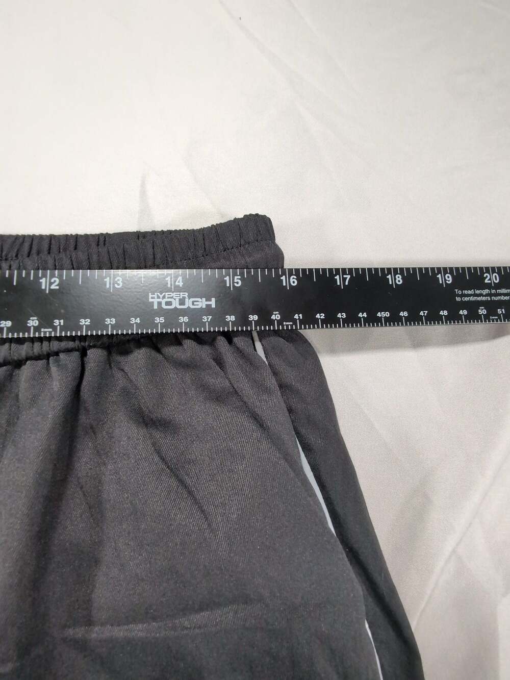 BAKYARDER Men's Black Nylon Track Pants Relaxed Fit Parachute Pants Size XL - Picture 3 of 6